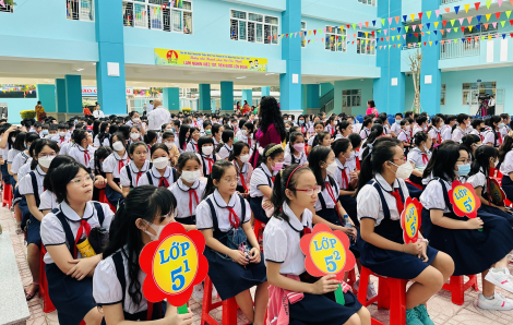 Đầu năm mới, quận Tân Bình đưa vào sử dụng một trường tiểu học với vốn đầu tư gần 100 tỉ đồng