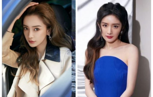 Dương Mịch, Angelababy nổi bật với màu tóc khai xuân