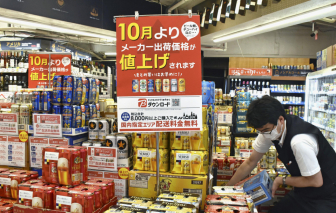 Người tiêu dùng Nhật Bản chới với vì giá hàng hóa tăng khủng khiếp