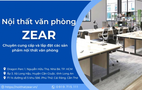 Nội thất văn phòng Zear: Kiến tạo không gian làm việc hoàn hảo