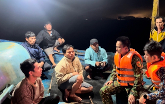 Đà Nẵng: Tàu cá va tàu hàng bị chìm, 1 ngư dân mất tích