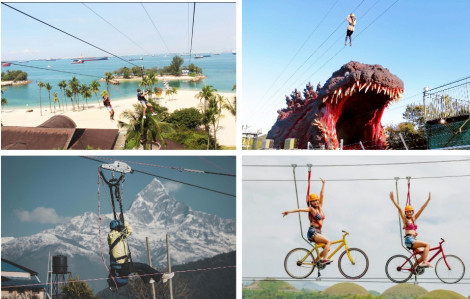 8 đường trượt zipline mạo hiểm và có cảnh quan đẹp nhất châu Á