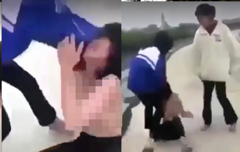 Nghệ An: Nữ sinh lớp 7 bị lột trần, đánh đập dã man giữa đường
