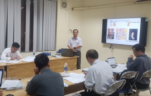 Nghiệm thu hệ thống tự động chuyển văn bản chữ Nôm sang chữ Quốc ngữ