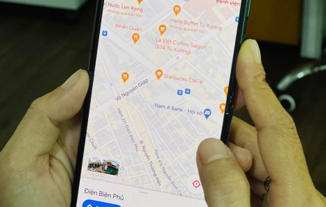 Đường Điện Biên Phủ bị Google Maps đổi tên thành đường Võ Nguyên Giáp