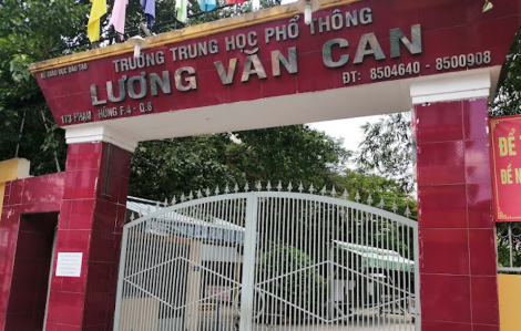 Điều chuyển Hiệu trưởng Trường THPT Lương Văn Can sau vụ cách chức 9 người