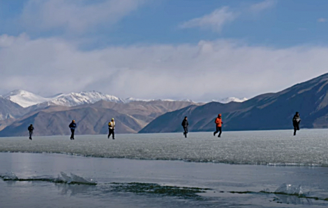 Ấn Độ tổ chức ''đường chạy cuối cùng'' trên hồ băng cao nhất thế giới