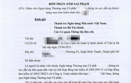 Bị ngân hàng “ép” mua bảo hiểm, khách hàng có thể gọi cho Ngân hàng Nhà nước