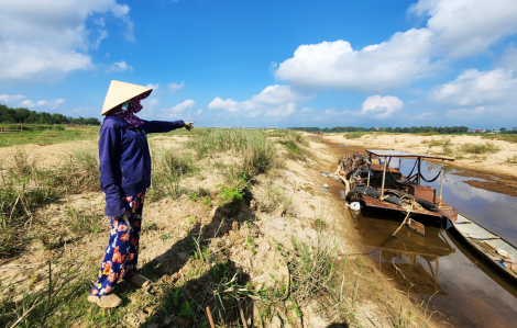 Quảng Nam: Hơn 90ha ruộng đồng đang khát nước