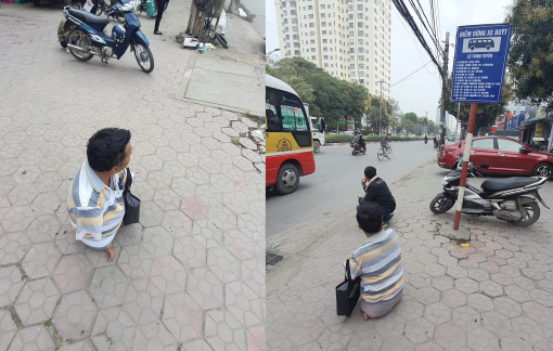 Người đàn ông khuyết tật bị xe buýt “ngó lơ” vì sợ không ai bế xuống?