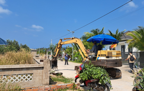 Tự nguyện tháo dỡ một số căn biệt xây trái phép trên đảo ngọc Phú Quốc