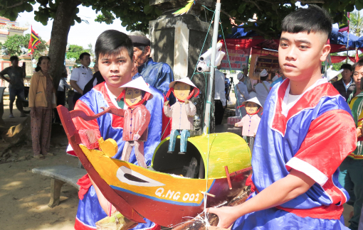 Lễ Khao lề thế lính Hoàng Sa nhớ ơn các bậc hùng binh Bắc Hải