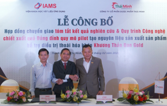 Chuyển giao công nghệ ứng dụng hoạt chất Caryotin vào Khương Thảo Đan Gold