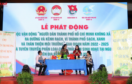 Quận 10: Ra mắt 217 tổ tự quản xanh, sạch, đẹp