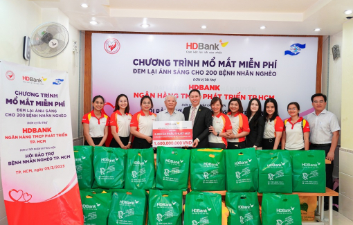HDBank mang ánh sáng đến cho hàng trăm người
