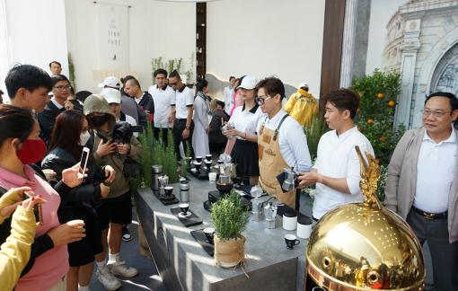 Hơn 400 gian hàng tham gia hội chợ triển lãm chuyên ngành cà phê