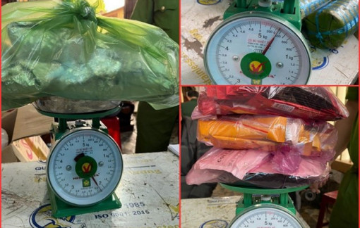 Quảng Trị: 2 ngày phát hiện hơn 6kg ma túy giấu trong nồi điện, đòn chả...