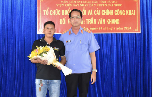 Cà Mau: Viện Kiểm sát phải xin lỗi vì gây oan sai cho người dân