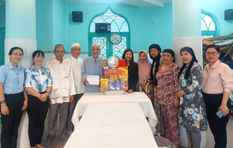 Hội LHPN TPHCM thăm và chúc mừng cộng đồng Hồi giáo