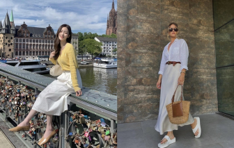 Chân váy dài đang là xu hướng mùa mốt mới