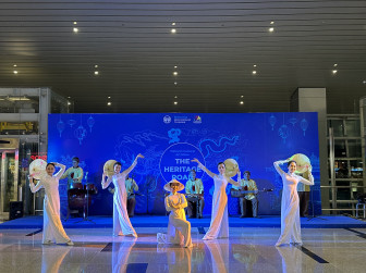 "Con đường Di sản" - Chương trình nghệ thuật hấp dẫn tại Nhà ga quốc tế Đà Nẵng