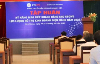 PC Khánh Hòa: Tập huấn kỹ năng giao tiếp khách hàng năm 2023