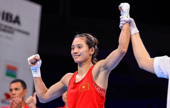 Nữ võ sĩ Nguyễn Thị Tâm vào chung kết boxing thế giới