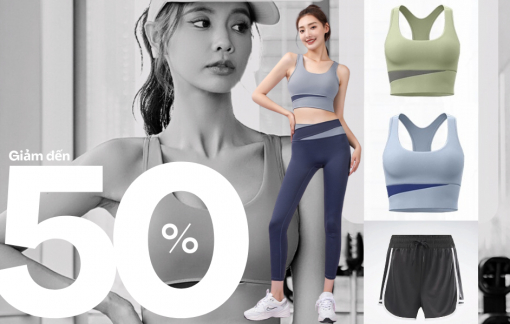 Sắm đồ tập thể thao cực chất để tiếp lửa cho hành trình lấy lại vóc dáng đón hè sang
