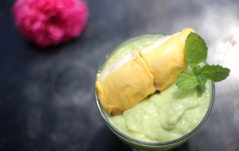 Bơ sầu riêng cho con gái gầy