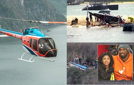 Những vụ tai nạn trực thăng du lịch đầy thương tâm