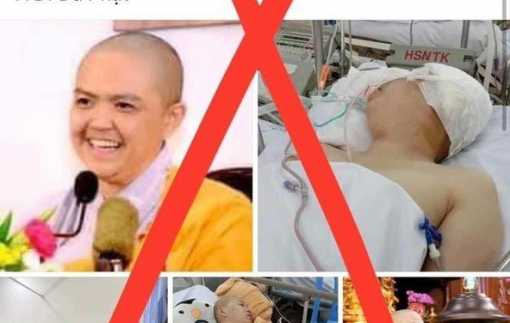 Thông tin kêu gọi, ủng hộ tiền xây chùa, làm từ thiện là tin giả