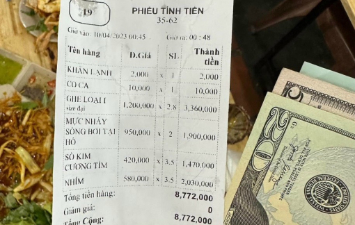 Kiểm tra, xác minh thông tin quán hải sản ở Nha Trang “chặt chém” 3 khách Trung Quốc