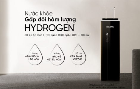 Bí quyết tăng cường hệ miễn dịch với nước Hydrogen của các gia đình Việt