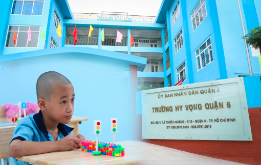 Khánh thành trường Hy Vọng quận 6, hơn 100 em học sinh về ngôi trường mới