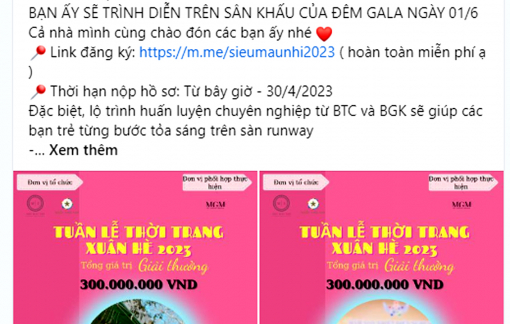 Mạo danh Báo Phụ nữ TPHCM lừa đảo “tuyển mẫu nhí”