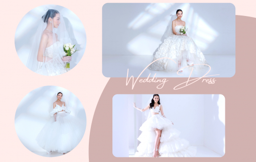 Phương Khánh khoe vẻ đẹp gợi cảm khi diện váy cưới