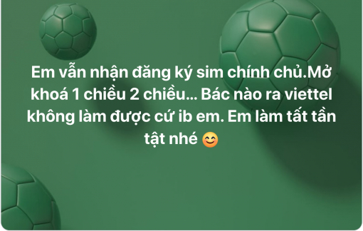 Nở rộ dịch vụ mở khóa sim chưa chuẩn hóa thông tin