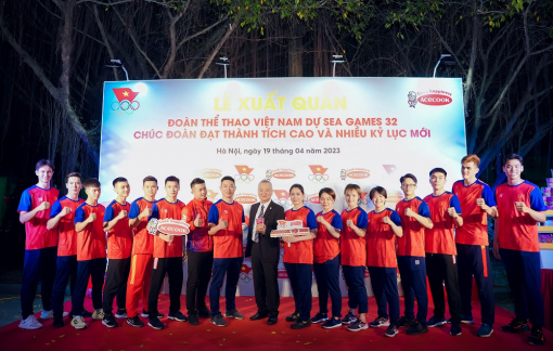 Acecook Việt Nam đồng hành cùng đoàn thể thao Việt Nam tại SEA Games 32
