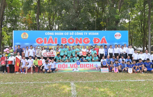 Giải bóng đá “Cúp Vedan” 2023 - Sân chơi nâng cao sức khỏe, thắt chặt tình đoàn kết