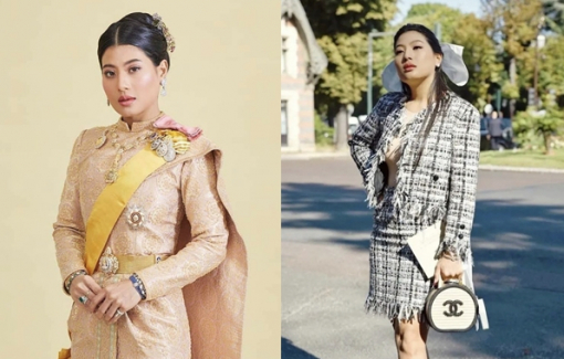 Phong cách của công chúa vừa được phong thiếu tướng quân đội Thái Lan
