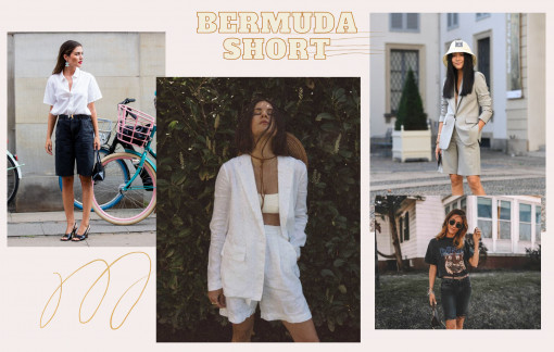 Quần bermuda - xu hướng không thể thiếu ngày oi bức