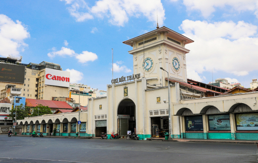 TPHCM sẽ sơn lại chợ Bến Thành