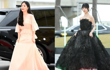 Song Hye Kyo, Suzy diện váy lộng lẫy tại thảm đỏ Baeksang 2023