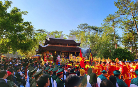 Hướng về cội nguồn, dâng hương tưởng nhớ vua Hùng tại Đền thờ Âu Lạc tỉnh Lâm Đồng