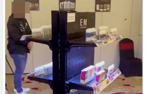 Ngang nhiên tổ chức sự kiện quảng cáo tinh dầu sử dụng cho thuốc lá điện tử?