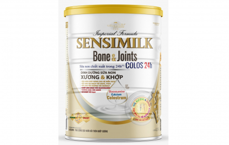 Sensimilk Bone & Joints Colos 24h - Bổ sung dinh dưỡng sữa non cho xương khớp chắc khỏe