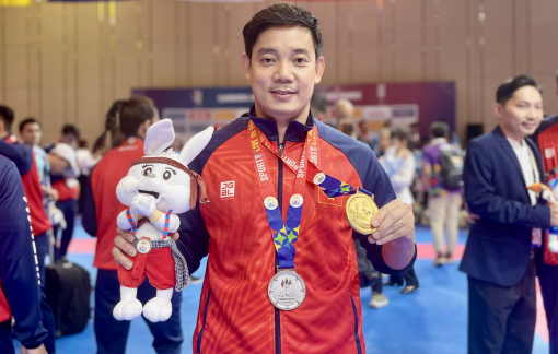 Thầy giáo thể dục tại TPHCM giành huy chương vàng SEA Games