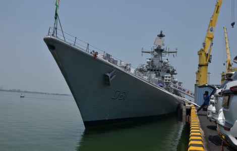 2 tàu khu trục Ấn Độ thăm Đà Nẵng