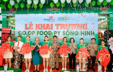 Mừng 34 năm thành lập Saigon Co.op - Hệ thống Co.op Food liên tục khai trương cửa hàng mới