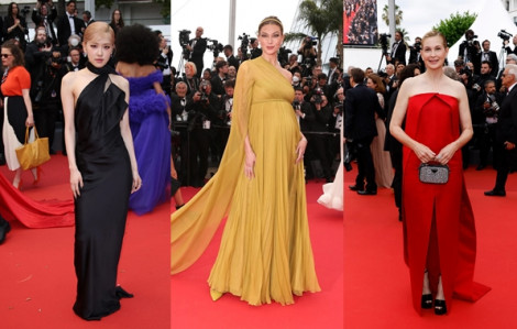 Những bộ cánh đơn sắc gây mê hoặc tại thảm đỏ 'Cannes 2023'